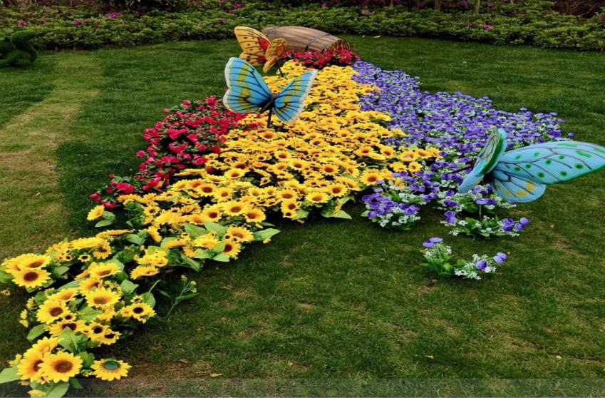 襄陽園林景觀公司巧用植物色彩營(yíng)造優(yōu)美景觀